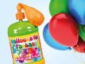 Disposable helium bottle
